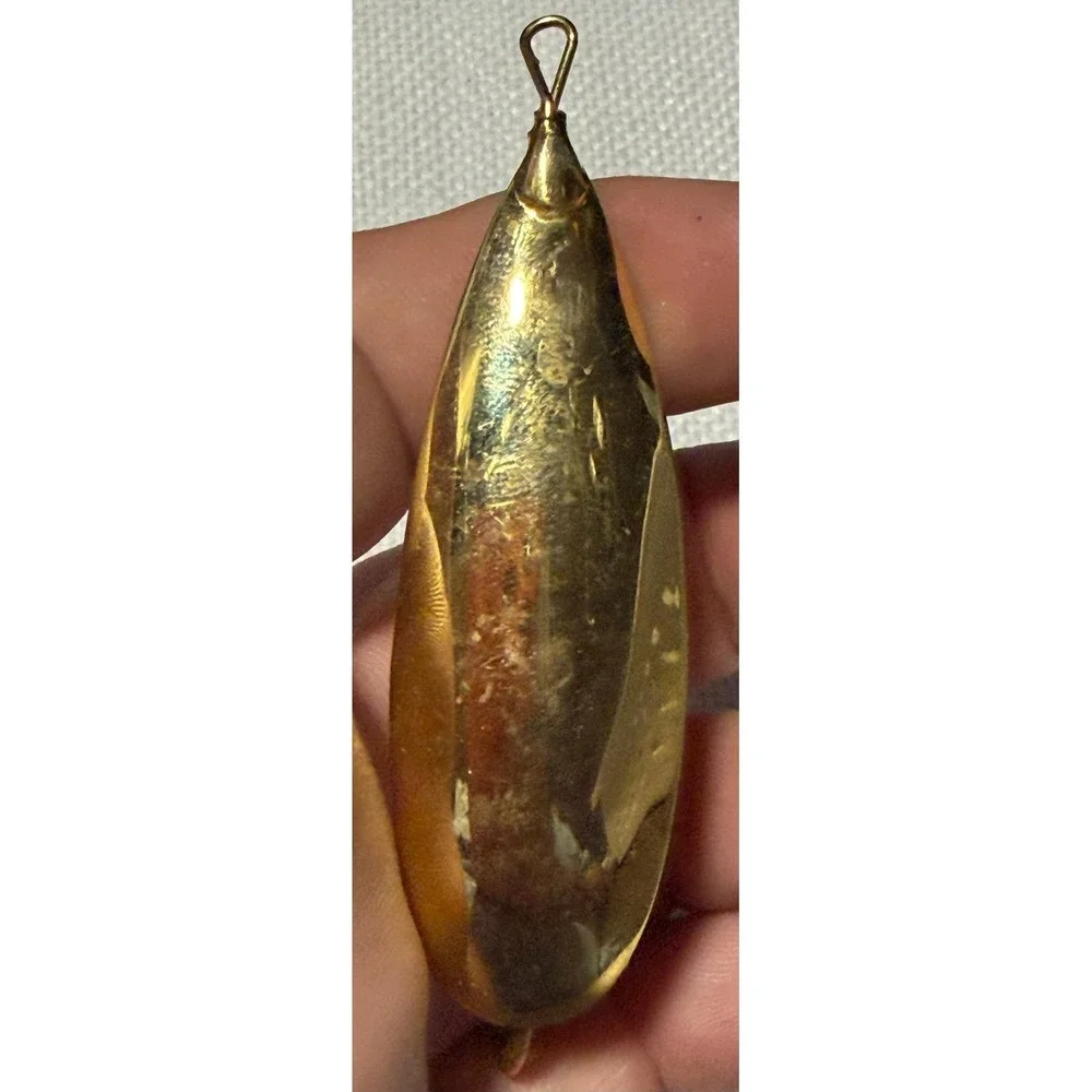 Vintage Nebco Flash Bait Johnson Silver Minnow‎ Fishing Spoon Lure Lot 5pc Brass
